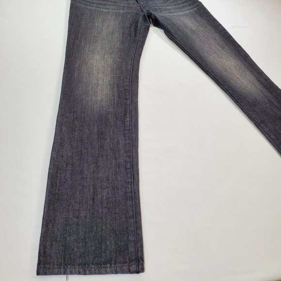 Gap Jeans Mens 32x32 Black Lightweight Denim Slim Fit Straight Classic Normcore - Picture 6 of 16